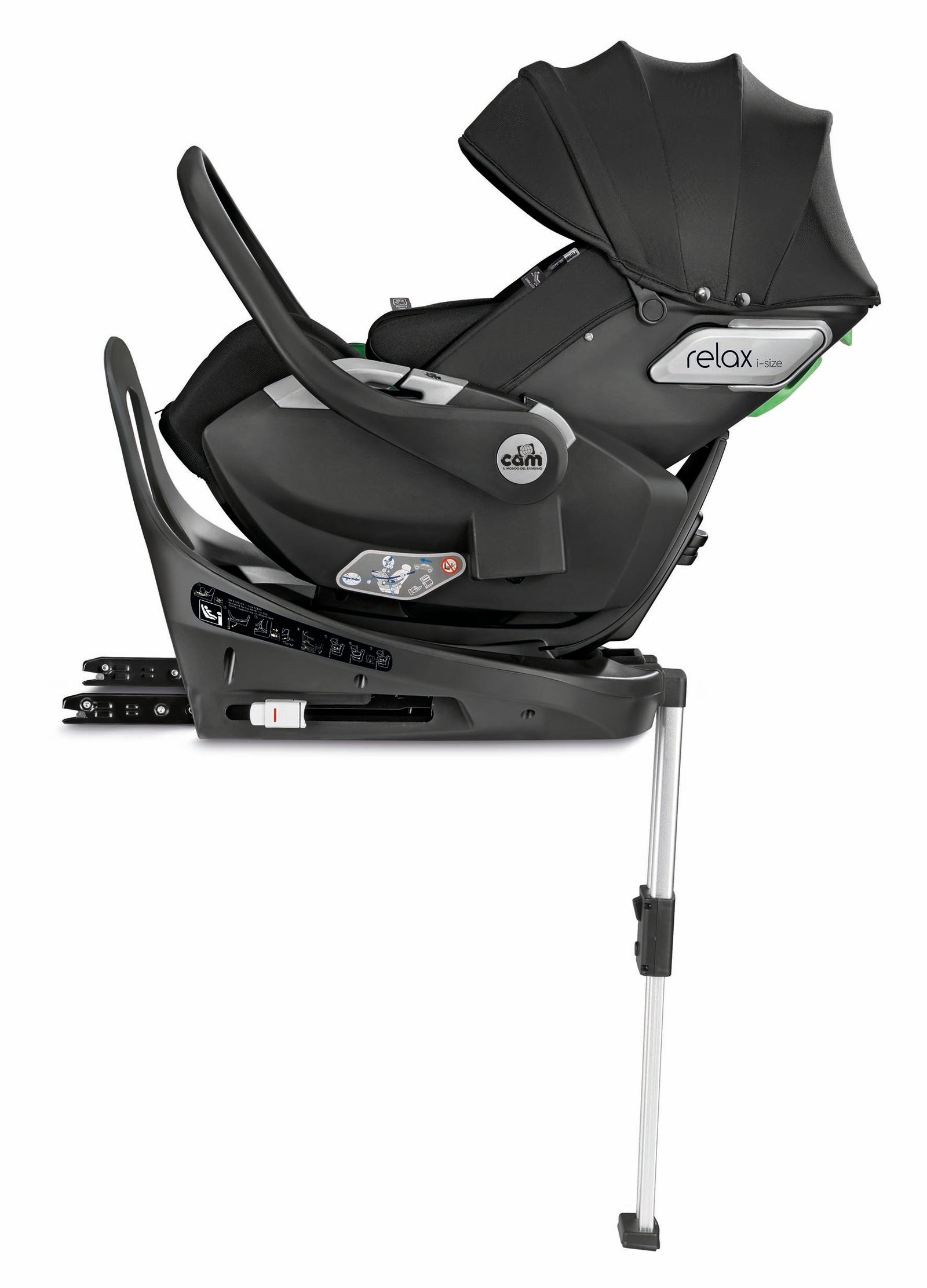 BASE 360°RELAX I-SIZE LATO+ SEGG. SENSO DI MARCIA