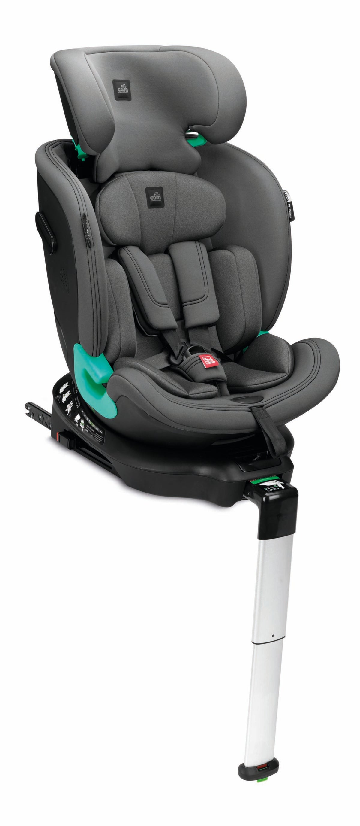 GT I-SIZE 40-150-C180 grigio-gamba lunga
