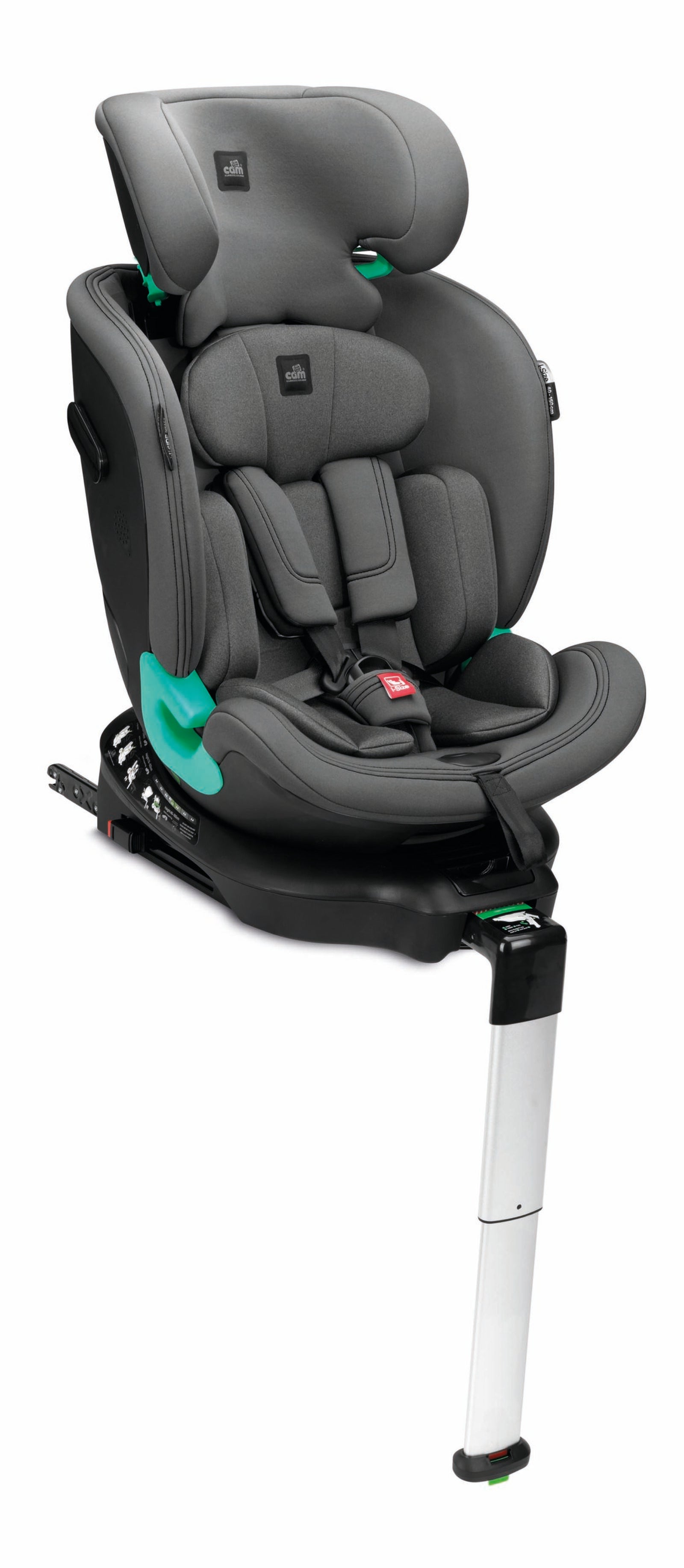 GT I-SIZE 40-150-C180 grigio-gamba lunga