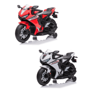 Motocicleta Electrica Honda Pentru Copii, Licenta Oficiala Honda, Baterie Li-ION, Roti Suport, VelvetKids, 2 Culori